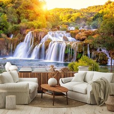 Fototapete wasserfall wald gebraucht kaufen  Berlin