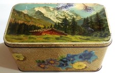 Vintage tin box usato  Gioia del Colle