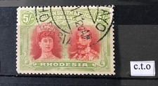 Rhodesia kgv 1910 for sale  GOOLE