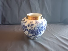 Vase goldrand weiß gebraucht kaufen  Warin