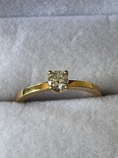 18k 0.27ct diamond d'occasion  Expédié en Belgium