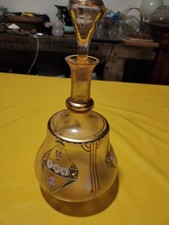 Carafe verre satiné d'occasion  Grand-Champ