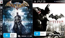 Pacote de jogos Batman PS3 – Arkham Asylum + Arkham City comprar usado  Enviando para Brazil