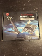 Adaptador MSI Herald-BE Wi-Fi 7 PCIe – Bluetooth 5.4, Antena Externa, 802.11BE comprar usado Adaptador MSI Herald-BE Wi-Fi 7 PCIe – Bluetooth 5.4, Antena Externa, 802.11BE comprar usado  Enviando para Brazil