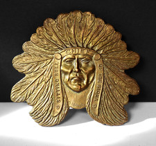 Brass native american for sale  RYDE