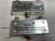 (2) Divisor de banda de antena diplexador banda dupla MAXRAD MDF150/450 comprar usado  Enviando para Brazil