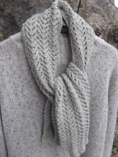 Handknit lacyscarf birch for sale  UK