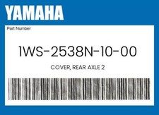 Capa genuína Yamaha, eixo traseiro 2 - 1Ws-2538N-10-00 comprar usado  Enviando para Brazil