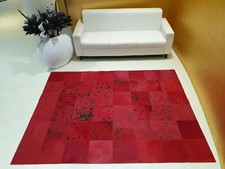 Tappeto patchwork pelle usato  Montaione