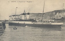 Cpa dieppe départ d'occasion  Mormant