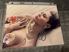 Miley cyrus autographs d'occasion  Expédié en Belgium