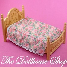 Quarto de casal Fisher Price Loving Family casa de bonecas pais floral queen comprar usado  Enviando para Brazil