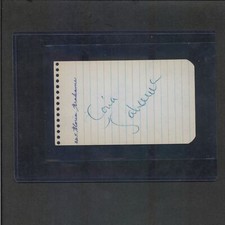 Gloria grahame signed for sale  Issaquah