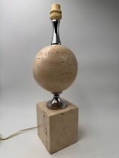 Travertine and chrome d'occasion  Expédié en Belgium