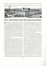 Triumphator rechenmaschine rek gebraucht kaufen  Waldburg