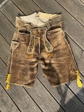 Alte lederhose hirschlederhose gebraucht kaufen  Marktschellenberg