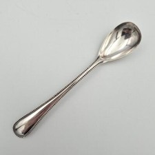 Usado, Colher antiga pré 1897 John Sherwood & Sons banhada a prata sal/açúcar marca castor comprar usado  Enviando para Brazil