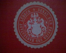 Siegelmarke senat freien gebraucht kaufen  Deutschland