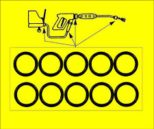 10x O-Ring Dichtung Set für Kärcher HD Geräte 2.880-990.0 Wap Kränzle Dichtungen comprar usado  Enviando para Brazil
