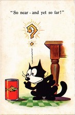CARTÃO POSTAL VINTAGE ASSINADO PELO ARTISTA FELIX GATO HUMOR (b61361), usado comprar usado  Enviando para Brazil
