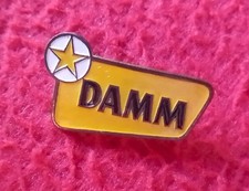 INSIGNIA OLD PIN DE ALFILER CERVEZAS DAMM BEER CERVEJA BIER LA BIERE BIRRA SPAIN comprar usado  Enviando para Brazil