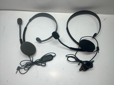 Original Microsoft XBOX 360 Original OEM Preto Fone de Ouvido de Chat com Fio com Microfone, usado comprar usado  Enviando para Brazil