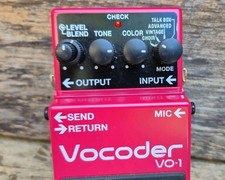 Boss, VO-1, Vocoder, Guitarra, Vocal, Pedal de Efeitos comprar usado  Enviando para Brazil
