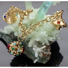 Bracciale charms pietre usato  Sustinente