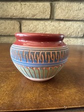 Usado, Cerâmica indígena navajo gravada e pintada à mão por dentro e por fora assinada pelo artista comprar usado  Enviando para Brazil