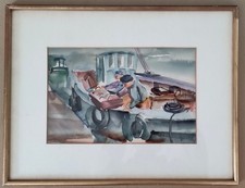 André paulmier aquarelle d'occasion  La Rochelle