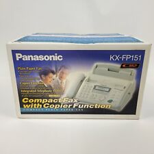 Usado, Fax compacto Panasonic KX-FP151 papel simples fax com funções de copiadora caixa aberta comprar usado  Enviando para Brazil