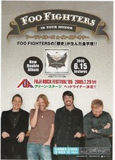 Usado, FOO FIGHTERS In Your Honor ORIGINAL JAPANESE POSTER size: 10x7 inches comprar usado  Enviando para Brazil