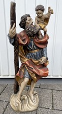 Geschnitzte holzfigur heiliger gebraucht kaufen  Kuppenheim