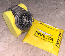 Invicta Reserve Bolt Sport, Modelo #1444, 50mm, Cronógrafo Fabricado na Suíça comprar usado  Enviando para Brazil