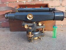 Vintage antique theodolite for sale  GLASGOW