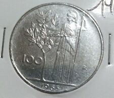 100 lire 1965 usato  Valtopina