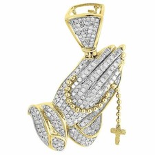 Praying hands rosary for sale  Jamaica