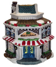 2004 Cobblestone Corners Windham Heights Christmas Village Collection Restaurante comprar usado  Enviando para Brazil