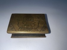 Pretty vintage etched for sale  SALTASH
