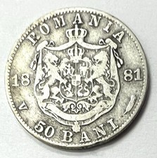 Bani 1881 roumanie d'occasion  La Colle-sur-Loup