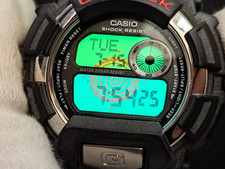 Usado, CASIO RELÓGIO DIGITAL VINTAGE G-SHOCK DW-9500RL G`MIX BPM Dan L Lomahaftewa FLASH comprar usado  Enviando para Brazil