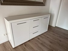 highboard weiss hochglanz gebraucht kaufen  Waldstetten