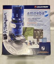 Usado, Kit de microscópio digital CELESTRON Amoeba 44325 dupla finalidade caixa aberta comprar usado  Enviando para Brazil