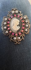 Cameo brooch old for sale  WISBECH