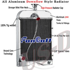 Usado, 3 ROW ALUMINUM Tractor Radiator For Ford 2N 8N 9N 8N8005 comprar usado  Enviando para Brazil