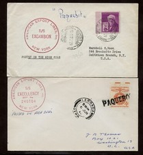 1960 paquebot covers d'occasion  Expédié en Belgium