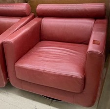 Natuzzi italian red for sale  Los Angeles