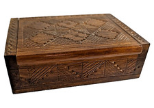 Vtg carved wooden for sale  Etters