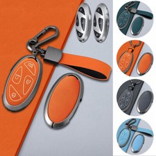 Capa chave carro couro liga zinco para Hyundai Nuovo IONIQ6 Grand Prix GN7, usado comprar usado  Enviando para Brazil