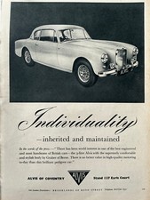 Alvis coventry vintage for sale  DUNFERMLINE